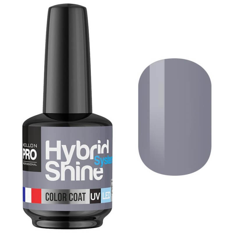 Mini Vernis Semi-Permanent Hybrid Shine Mollon Pro 8ml