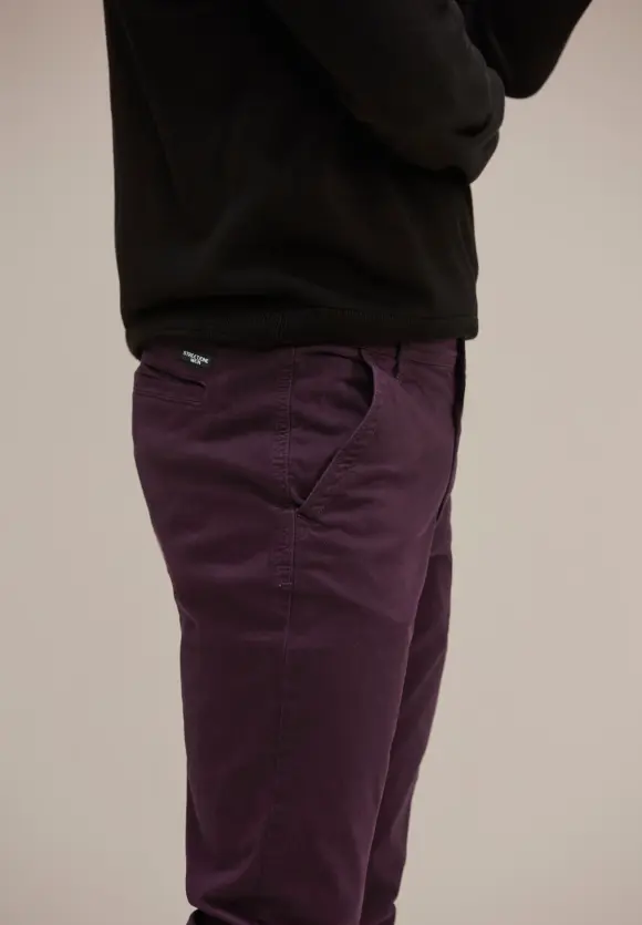 Comfort Chino - ink red