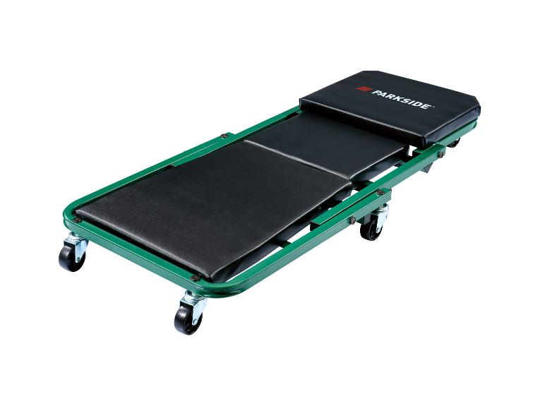 2-in-1 monteursbed en werkplaatskruk