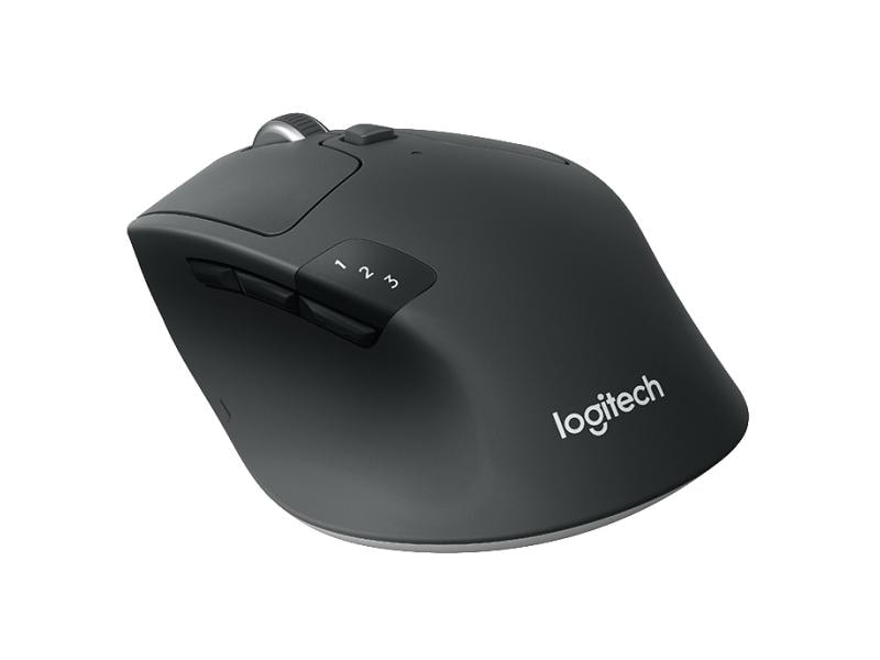 Logitech Maus M720 Triathlon Ausdauernde Wireless-Maus mit «Easy-Switch»-Technologie