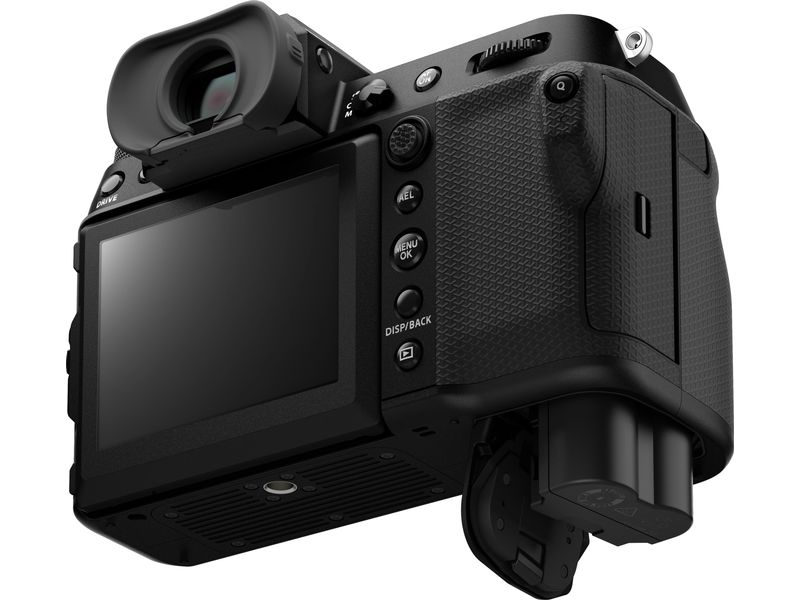 Fujifilm Fotokamera GFX 100SII Spiegellose Systemkamera mit 102-Megapixel-Sensor, Highspeed-AF und integriertem Bildstabilisator