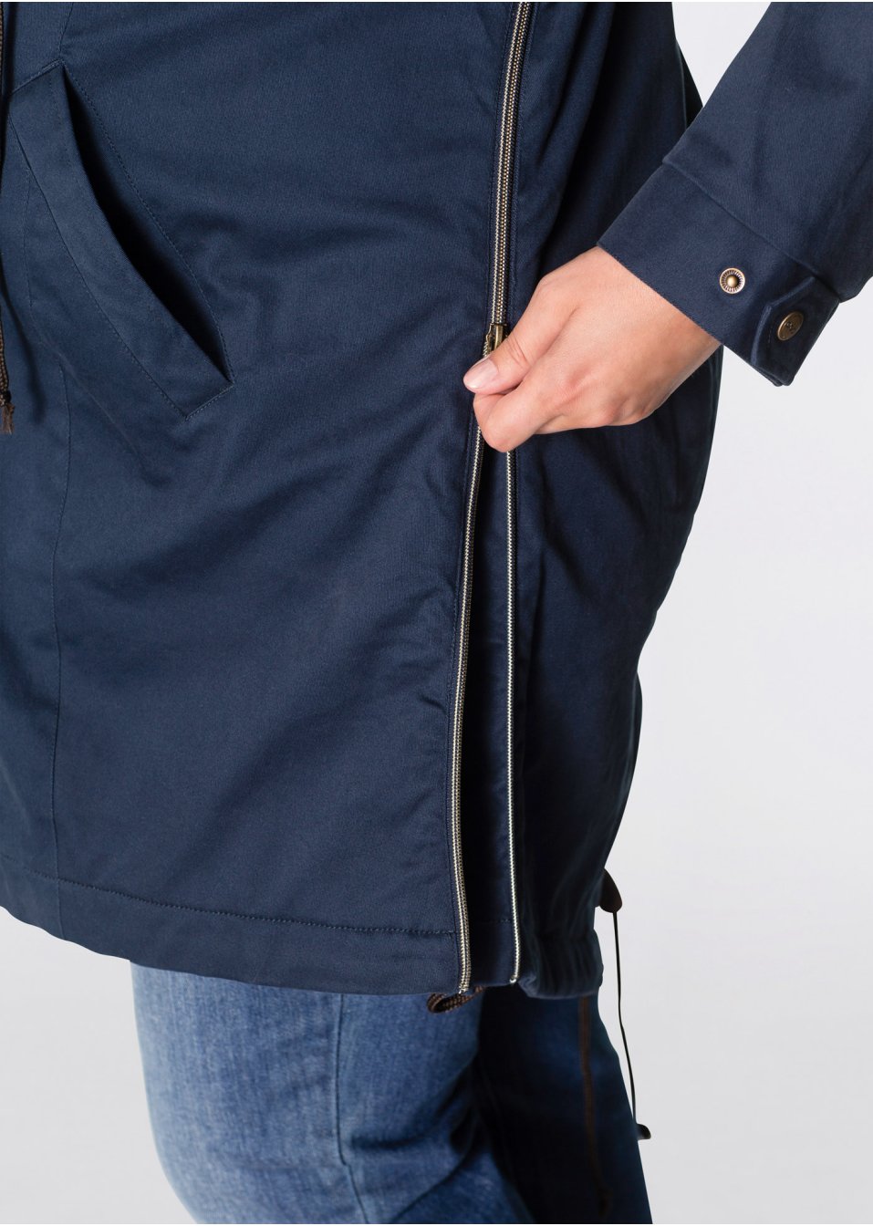 Parka de grossesse avec doublure polaire douillette