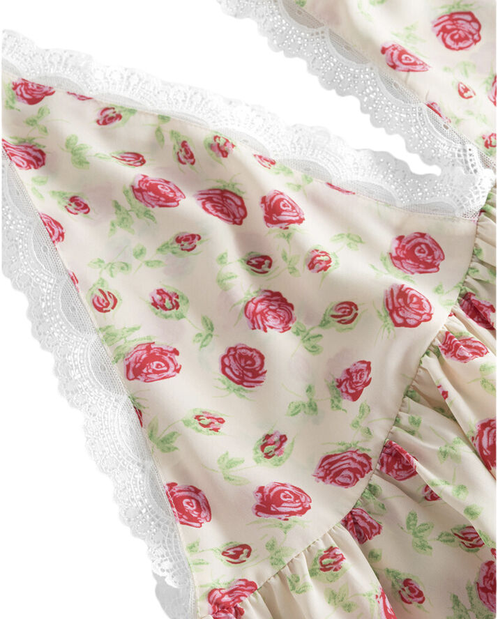 HUNKØN Nanna Dress White floral