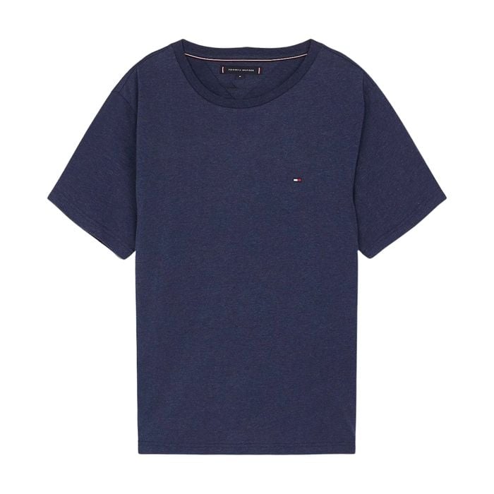 Tommy Hilfiger Essential Heathered Crew Neck Shirt Heren