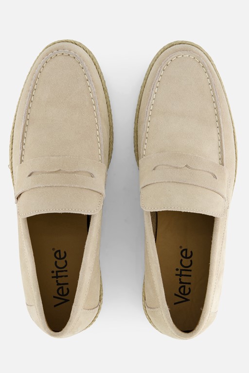 Vertice Instappers beige Suede