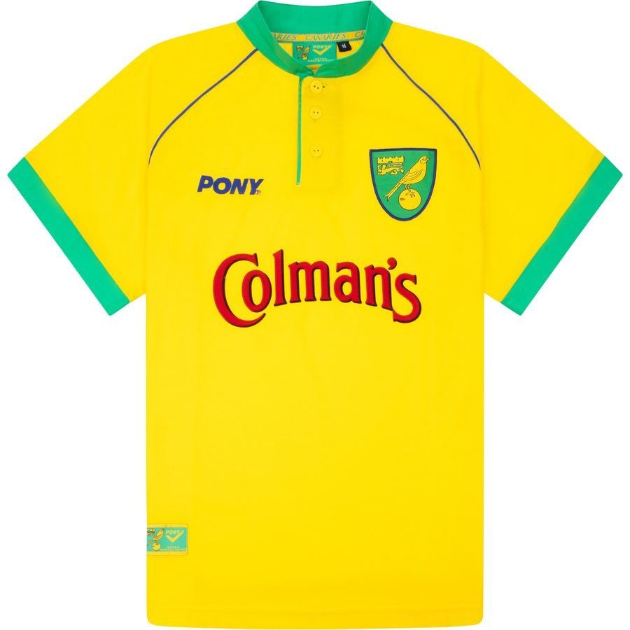 Norwich City Maillot Domicile 1997/99