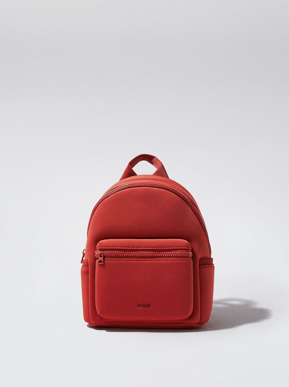 Mochila de neoprene - Coral
