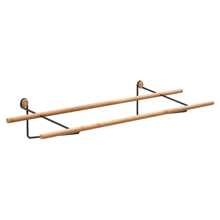 We Do Wood - Shoe Rack, Bambus / schwarz