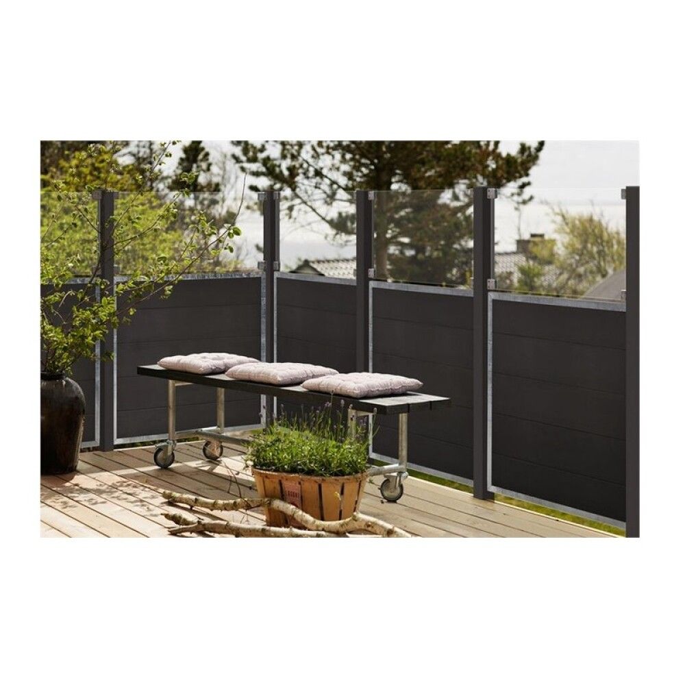 LEVEGG PLUS FUTURA KOMPOSITT MED GLASS 90X145CM