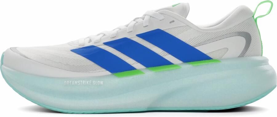 Adidas Performance Supernova Glide hardloopschoenen lichtblauw wit