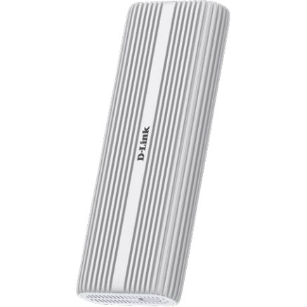 D-Link DSP-411 Boîtier de disques de stockage Enceinte ssd Aluminium M.2