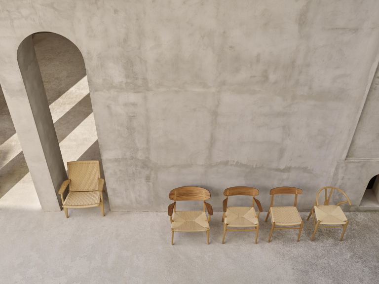 Carl Hansen & Son CH24 Wishbone stoel Classic Natural gezeept eiken