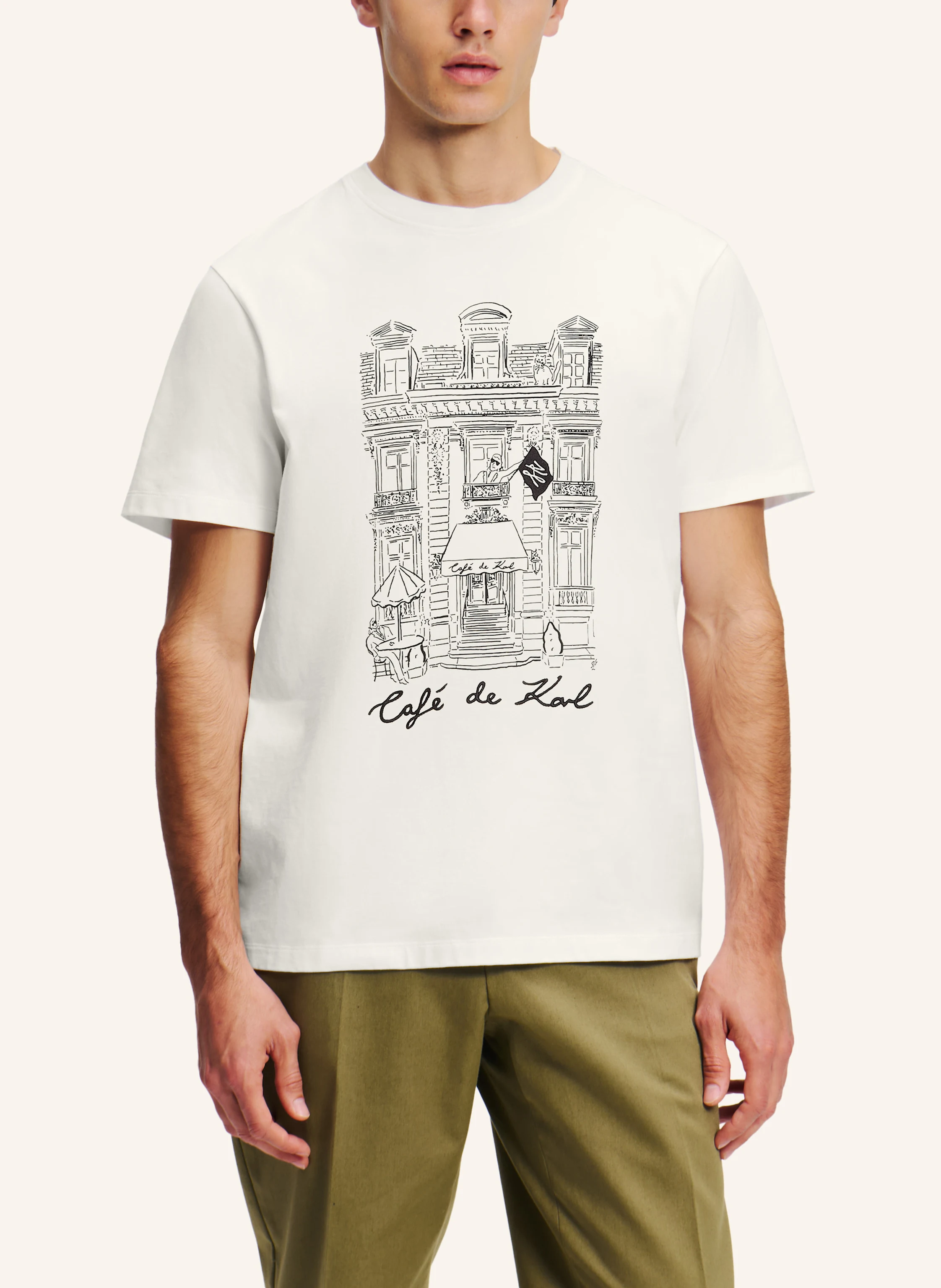 KARL LAGERFELD Karl Lagerfeld x Jorge Parra T-shirt