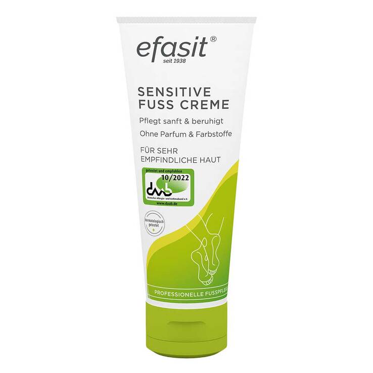 Efasit Sensitive Fußcreme, 75 ml