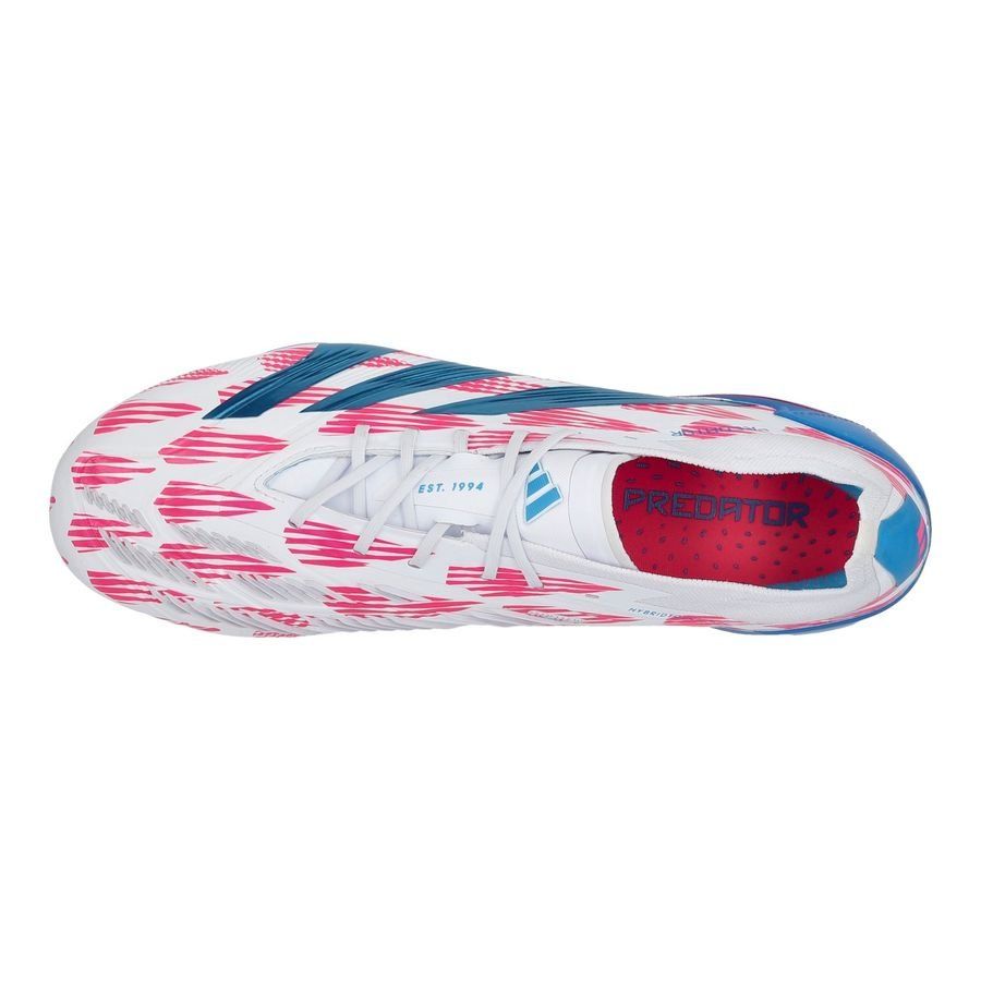 adidas Predator Elite SG Reemergence - Blanc/Bleu/Rose