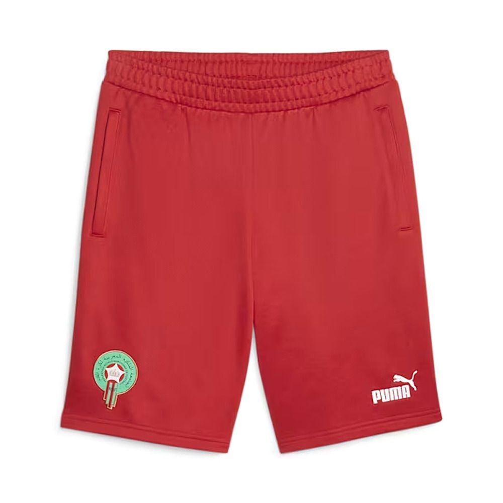 Puma FRMF FTBCULTURE - Short Homme tango red