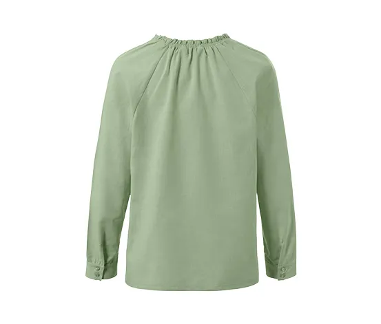Bluse mit V-Ausschnitt