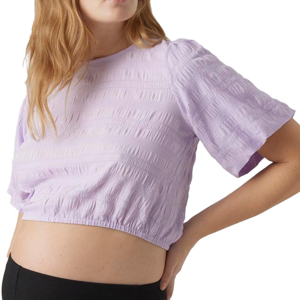 Mamalicious T-Shirt Mauve Femme Mamalicious Beau