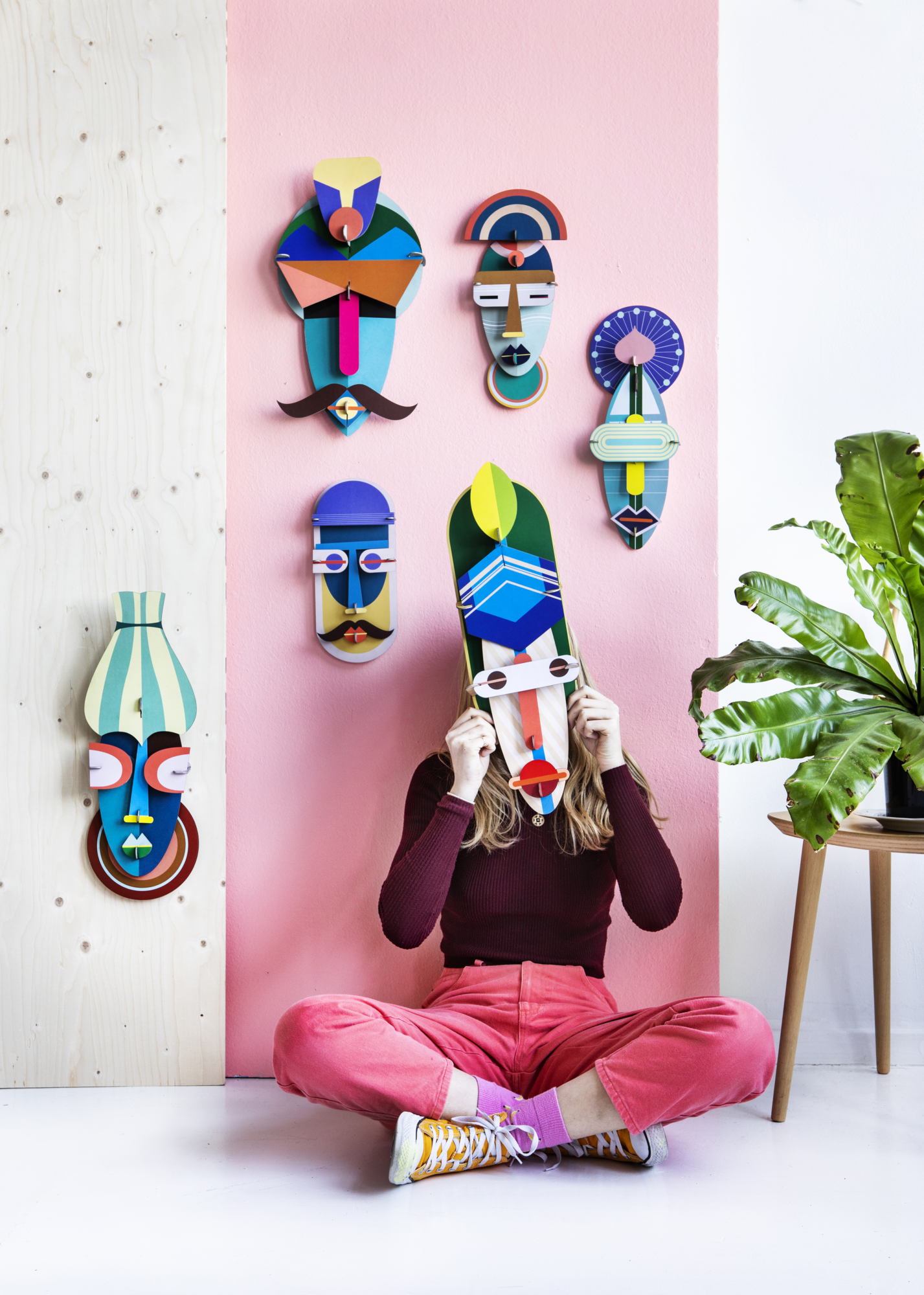 Studio ROOF wanddecoratie Manhattan Mask