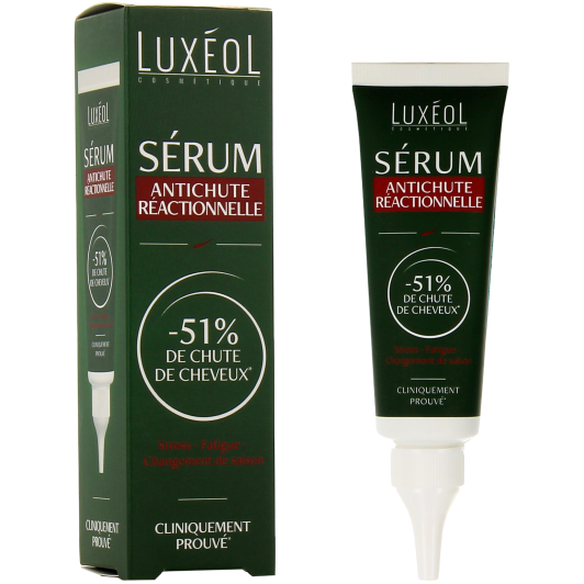 Luxeol sérum chute de cheveux réactionnelle - Soin antichute