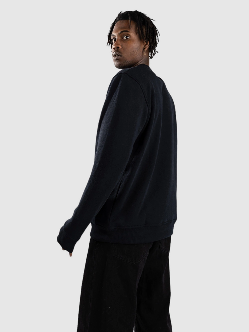 Coal Coho Crewneck Sweater caviar