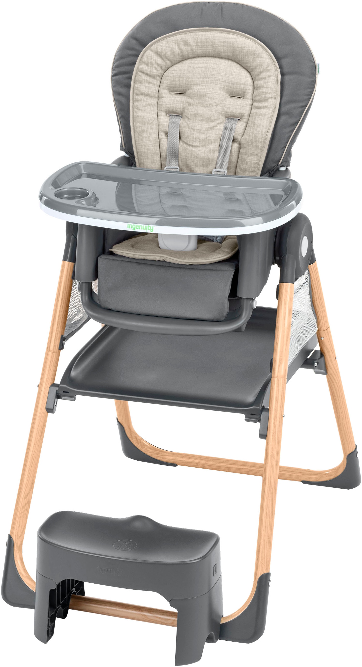 ingenuity Hochstuhl »Proper Positioner™ Create Up™ Multi-Mode Deluxe Folding Wesley™« () mit vielen verschieden Verwendungsmöglichkeiten