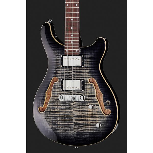 Harley Benton CST-24HB Charcoal Flame Bundle