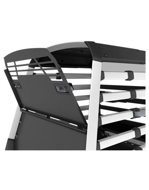 Thule Allax Compact Transportbench - Hondenautobench - 95-103x75x78 cm Grijs Xxlarge