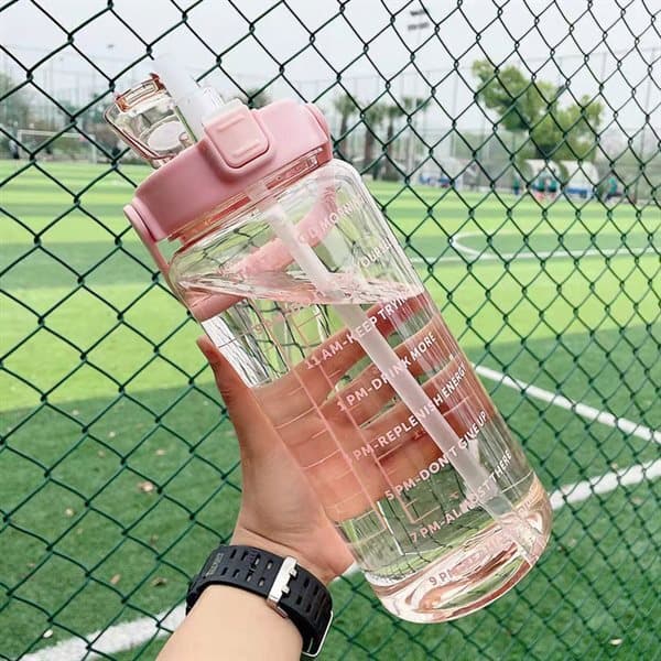 2 liters motivationsflaska med schema