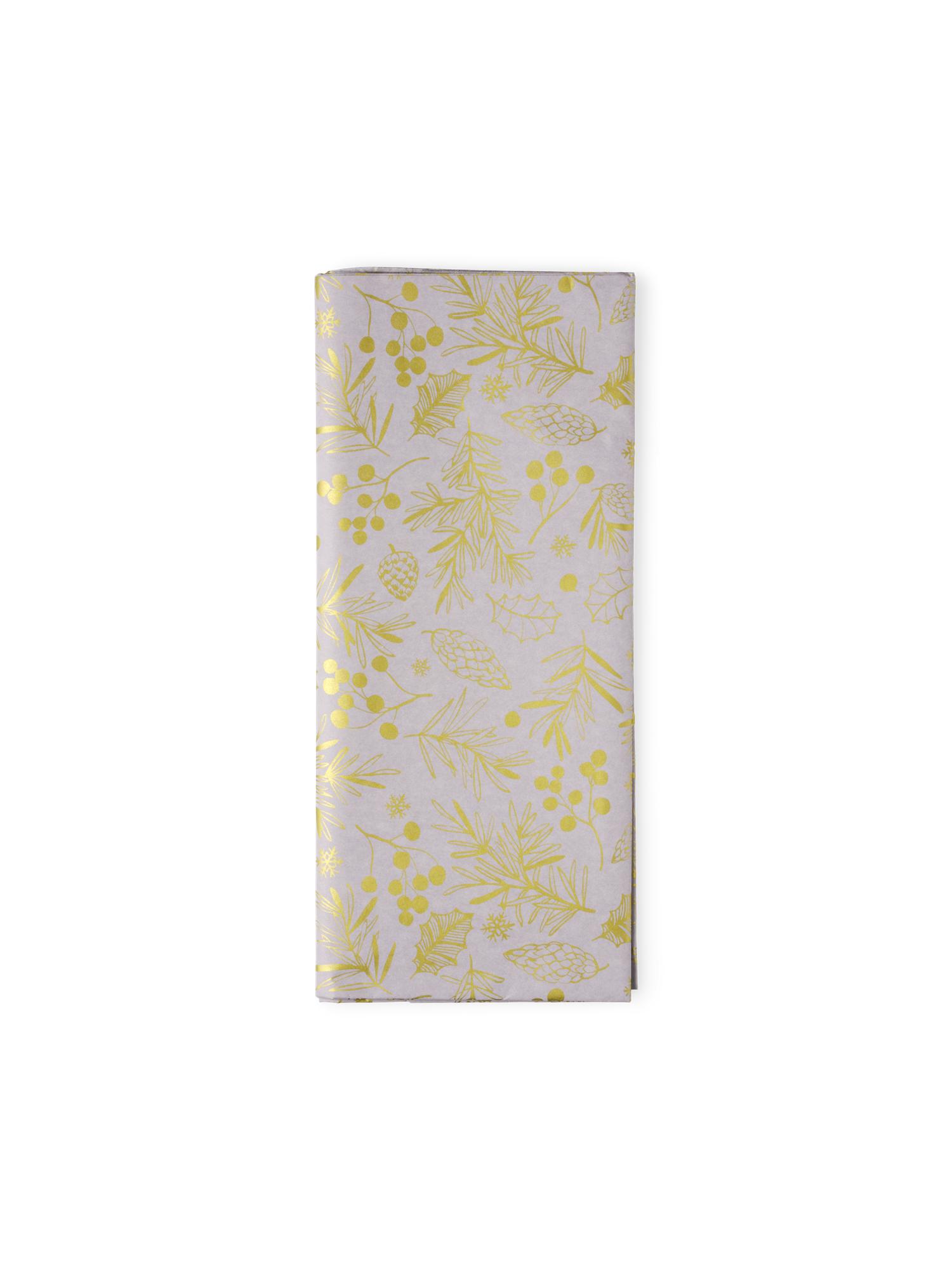 Silkepapir 4-pak | Papir. 4 ark.  | Warm Grey, Gold