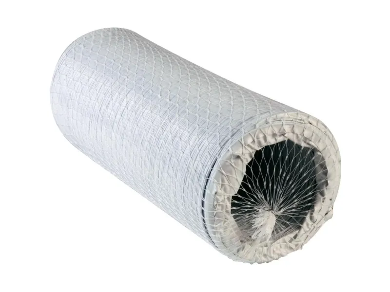 Wallair N52856 Fleksibel spiralslange Plastic (Ø x L) 12.7 cm x 6 m Hvid