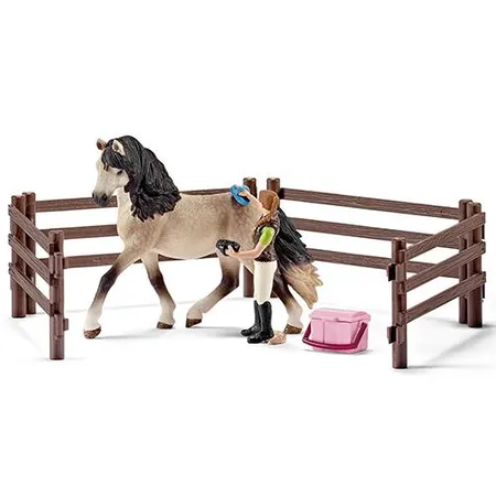 Schleich® 42270 Horse Club Pferdepflegeset Andalusier
