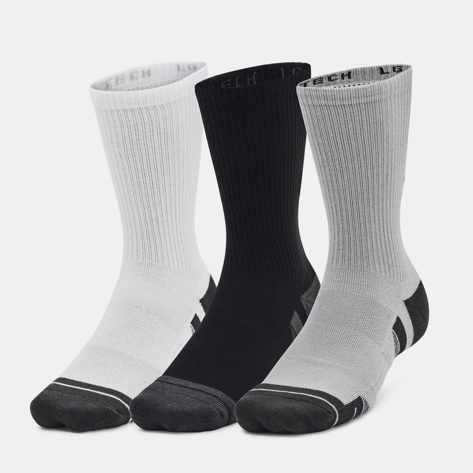 Under Armour UA Performance Tech 3-Pack Crew Socks Unisex