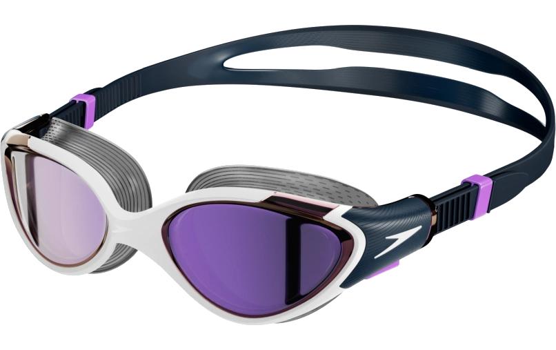 Schwimmbrille Biofuse 2.0 Womens Mirror White/True NavySchwimmbrille für Damen