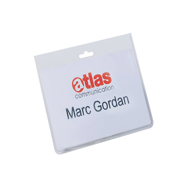 20 pochettes porte-badge