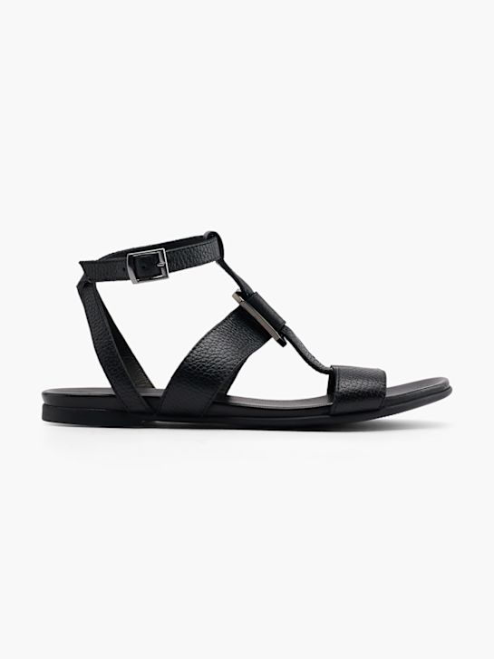 5th Avenue Sandale Schwarz