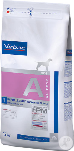 Virbac Veterinary HPM Dog Allergy A1 Intolérances Alimentaires 12kg