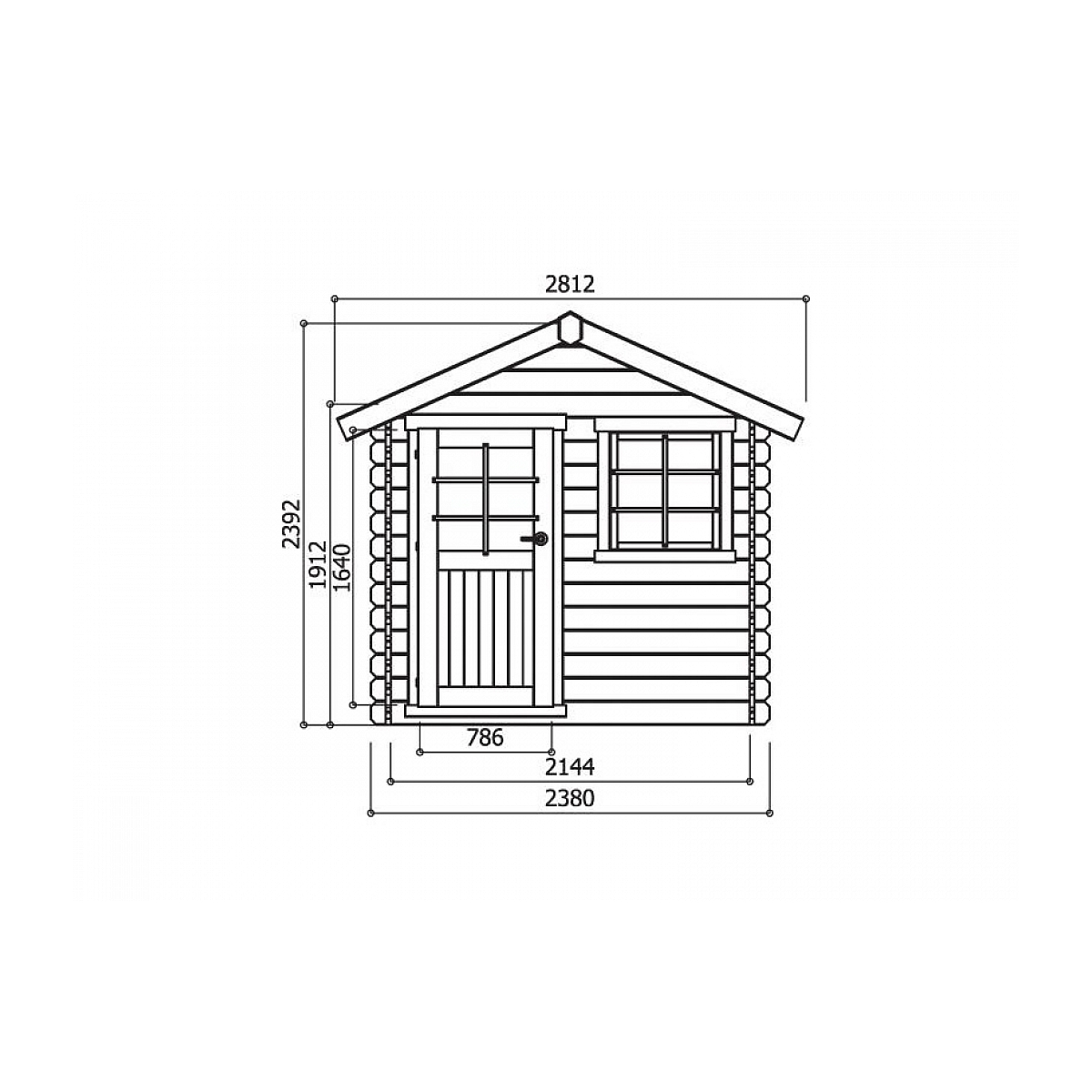 Abri de jardin maisonnette laval