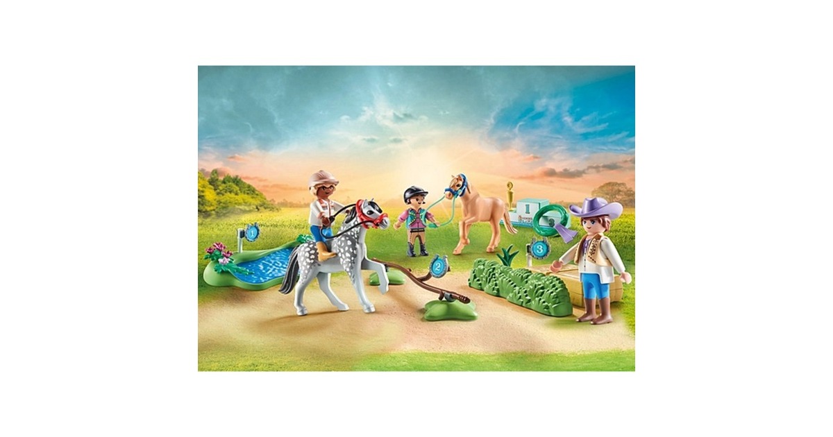 PLAYMOBILHorses of Waterfall - Ponytoernooi Constructiespeelgoed  (71495)
