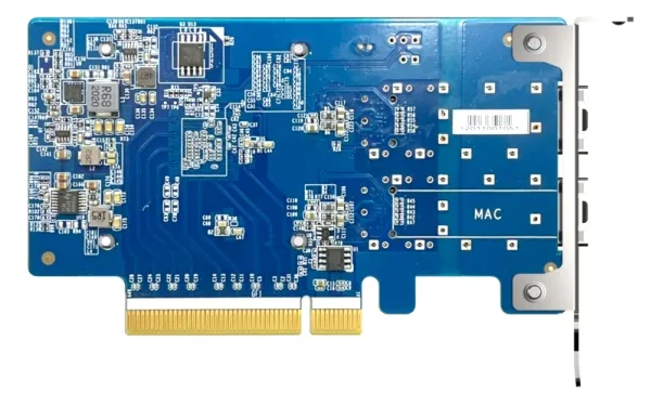 QNAP QXG-25G2SF-CX6 - Netværksadapter - PCIe 4.0 x8 lavprofil - 25 Gigabit SFP28 x 2 - for QNAP TS-H2490FU