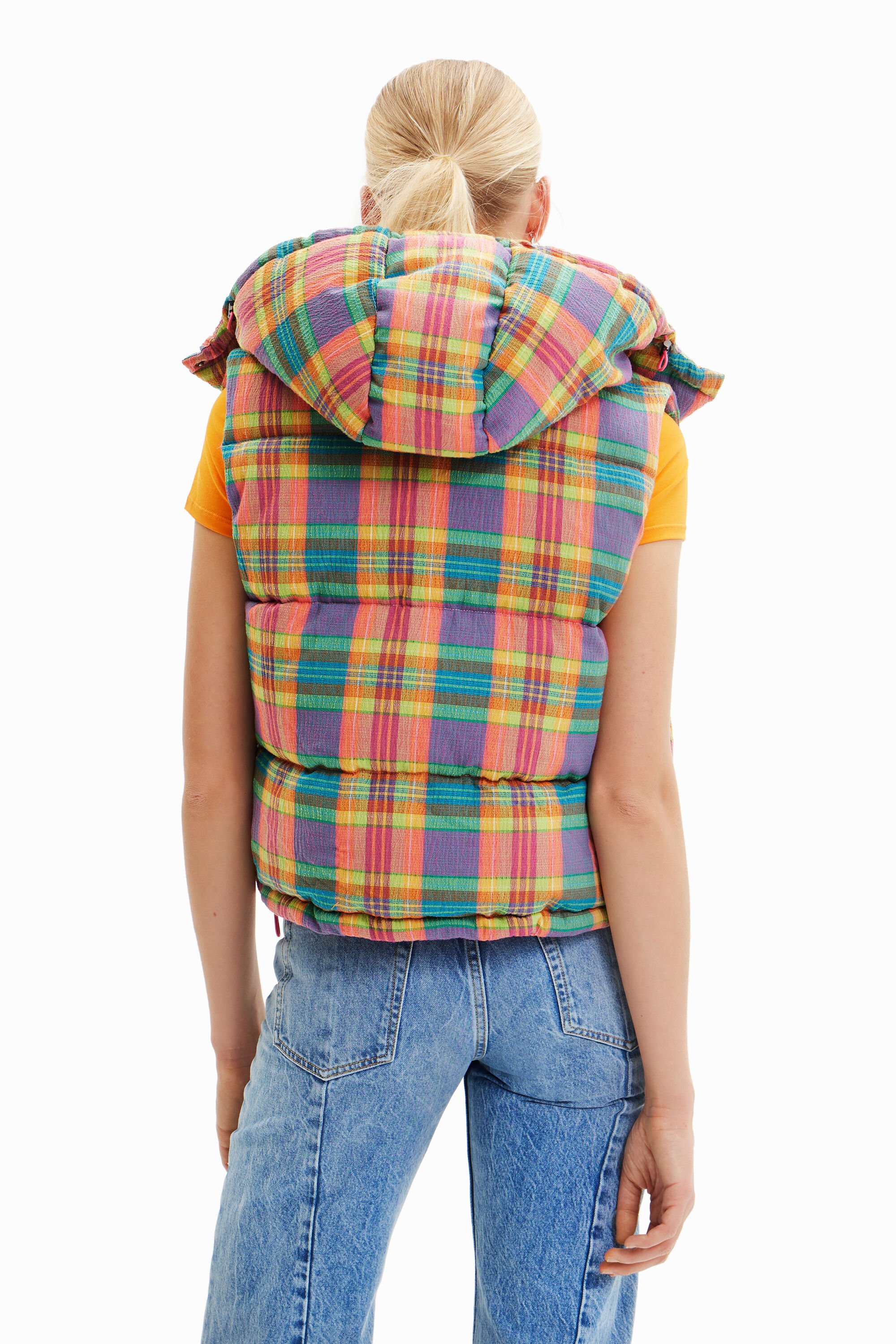 Gilet matelassé carreaux
