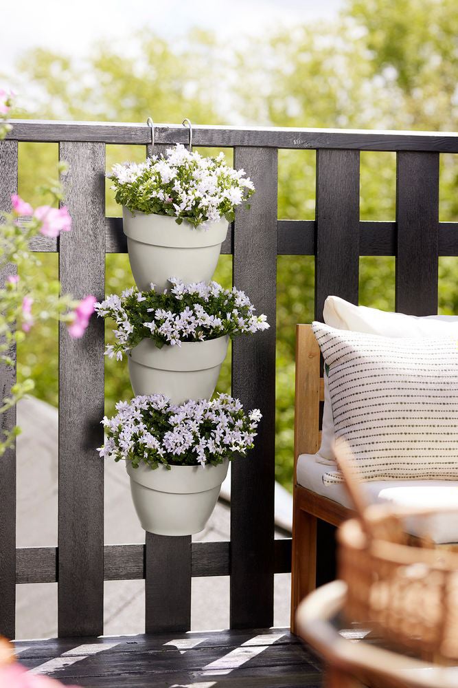 Elho plantenbak voor verticale tuin Vibia Campana Vertical Forest wit 20,7 x 17,1 x 29,7 cm