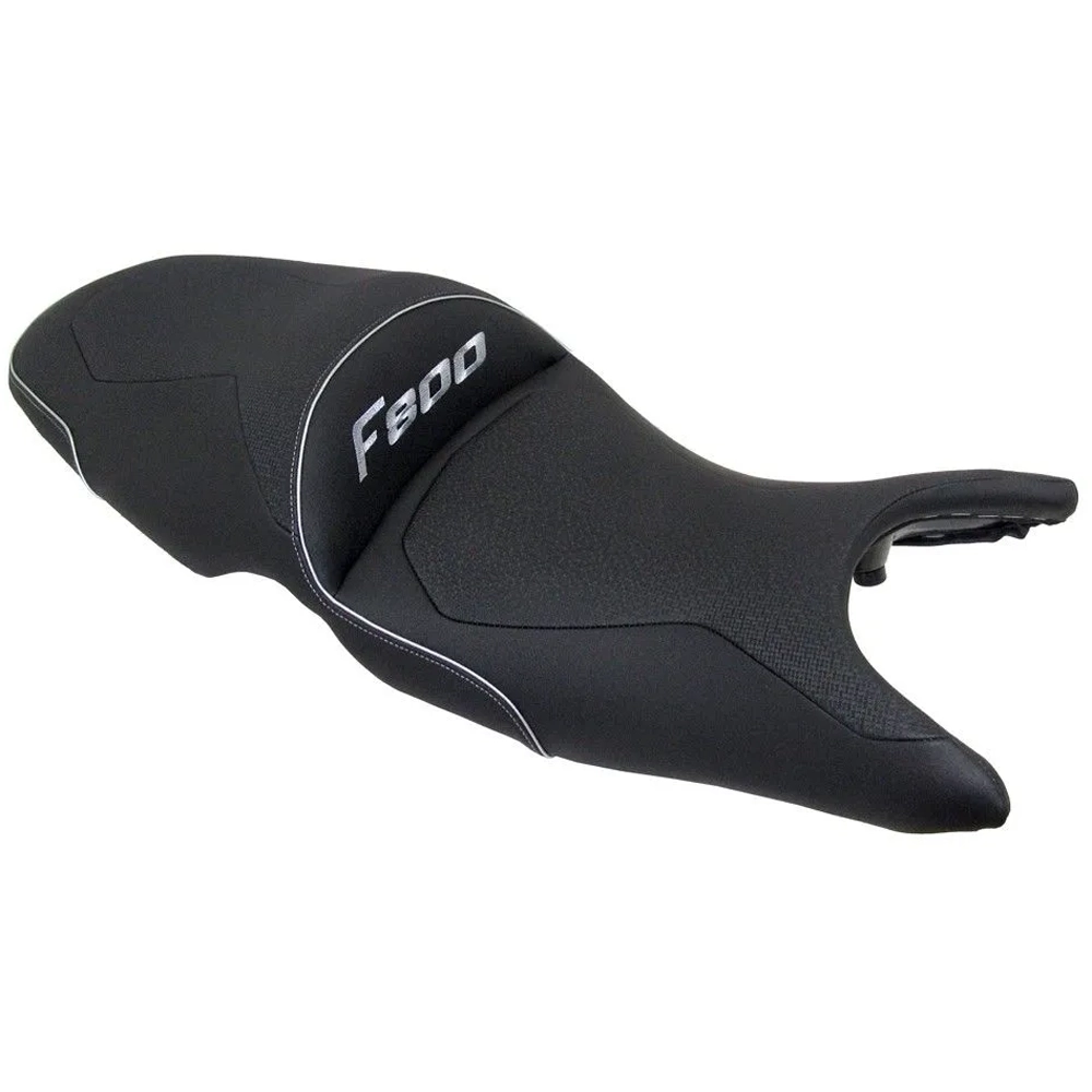 Bagster - Selle Ready Luxe BMW F800 R/S/ST/GT (2006-2018) Noir / Argent