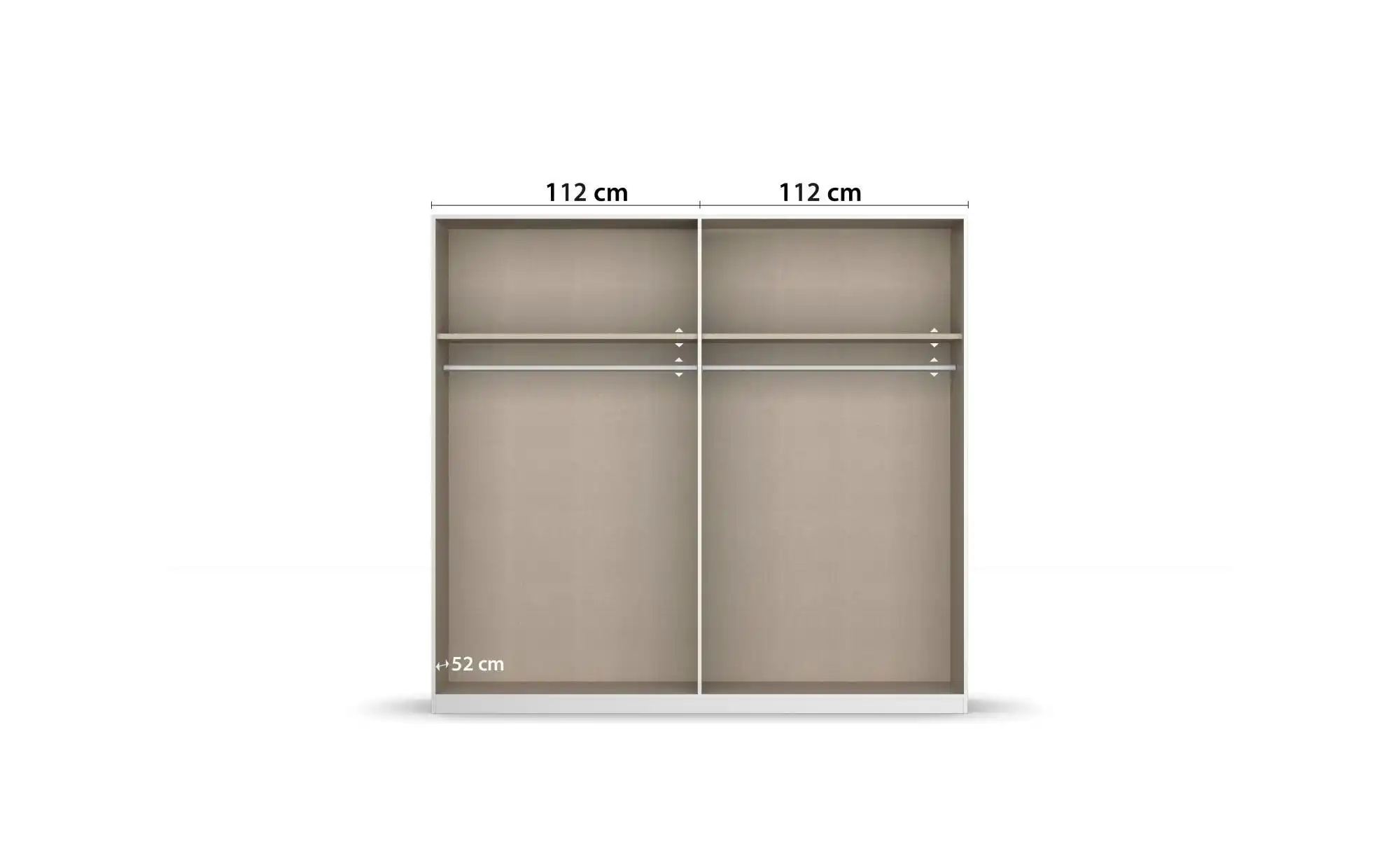 Drehtürenschrank