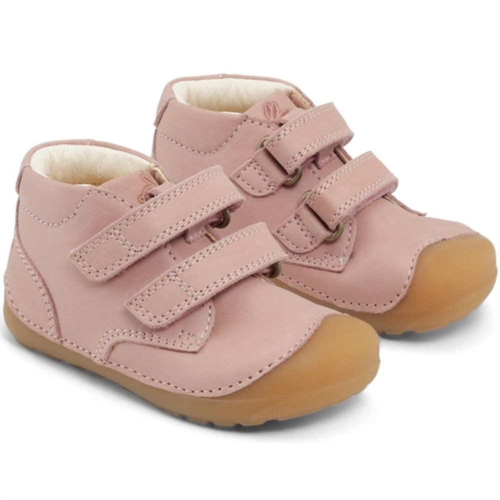 Begyndersko Petit Velcro Old Rose - Bundgaard