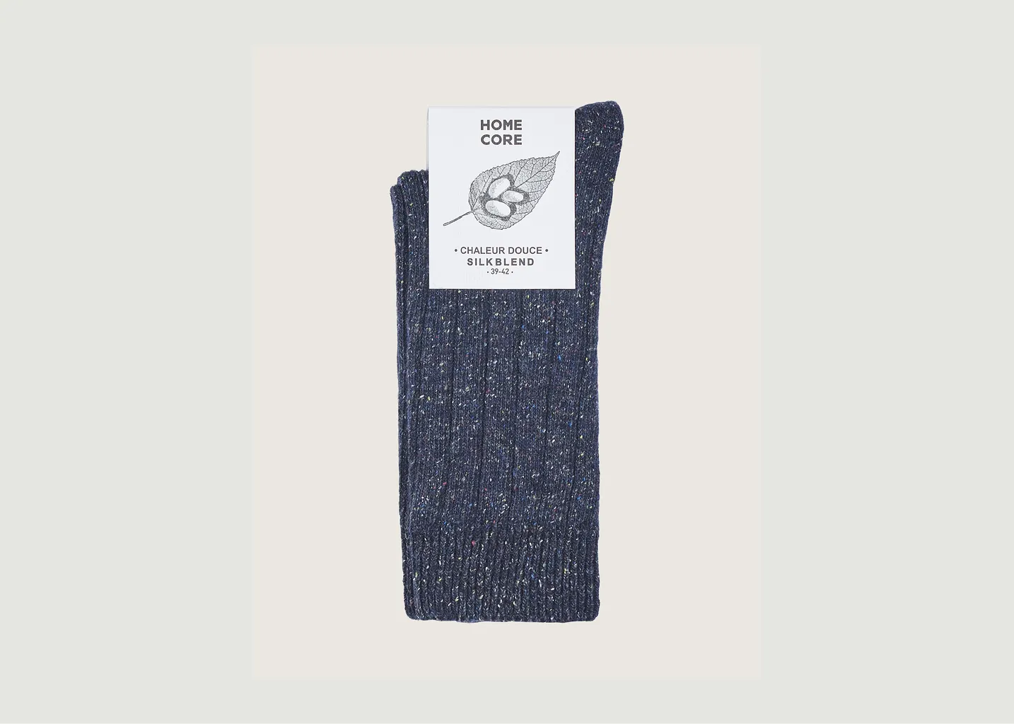 Chaussettes en soie et en laine Homecore