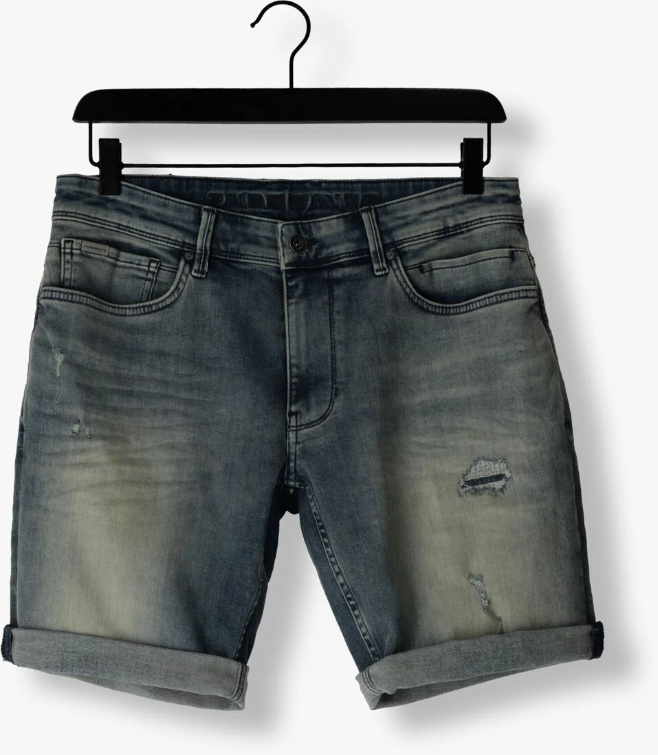 PUREWHITE donkergrijze purewhite korte broek w1074 the steve