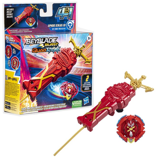 Beyblade Burst - Quad Strike - Xcalius Power Speed - Starter Pack