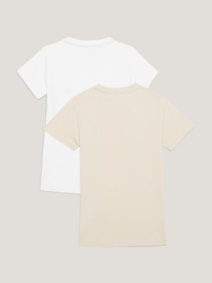 Pacote com 2 camisetas TH Original com bordado da bandeira