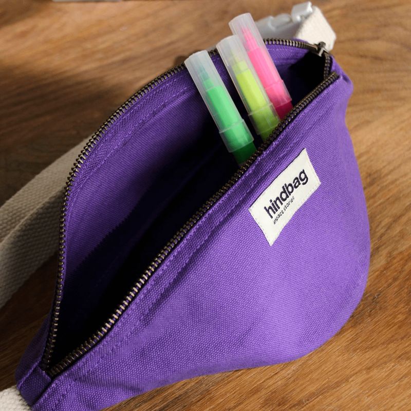 Sac banane enfant Augustin 27 cm Holi Violet